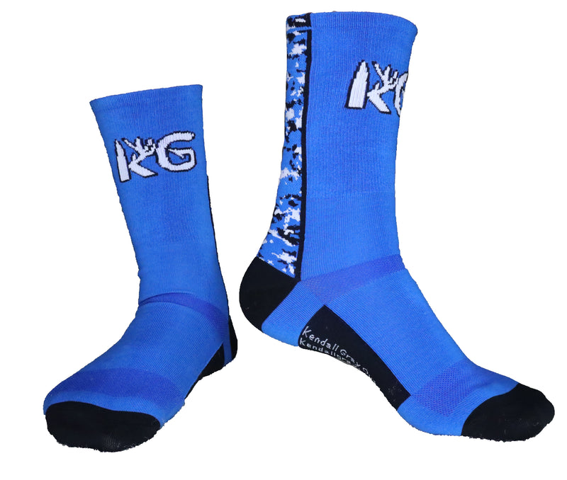 KG Blue Camo Socks