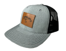 Fishing Lure Leather Patch Hat