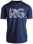 KG Navy Animal Tracks T-Shirt (Misprint)